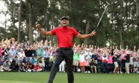 Jaw-dropping sport moments of 2019: Tiger Woods roars back to win Masters | Tiger Woods | The Guardian