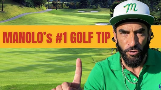 MANOLO's #1 GOLF TIP to produce a nice straight ball flight. - YouTube
